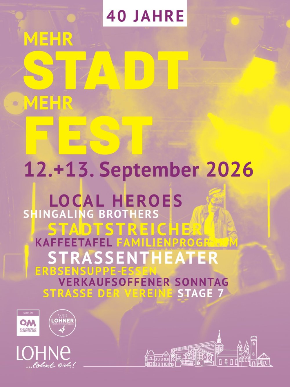 40 Jahre Stadtfest in Lohne